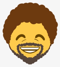 Bob Ross Discord Emoji - Bob Ross Png Emoji, Transparent Png, Transparent PNG