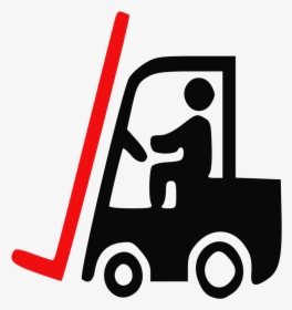 Forklift Truck Intermodal Container Signage Logistics - Clipart Forklift Truck, HD Png Download, Transparent PNG