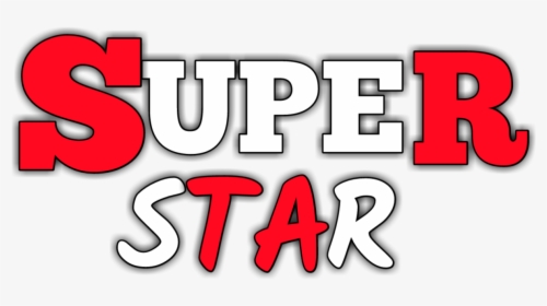 Super Me Png - Stylish Star Text Png, Transparent Png, Transparent PNG