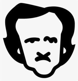 Edgar Allan Poe Icon, HD Png Download, Transparent PNG