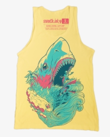 Hang Loose, Let S Rip Shark Tank Top By Seventh - French Paper Banana Split, HD Png Download, Transparent PNG