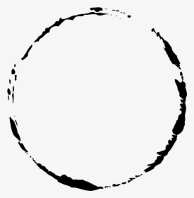 Clip Art Simple Black Transprent Png - Ink Circle Vector, Transparent Png, Transparent PNG