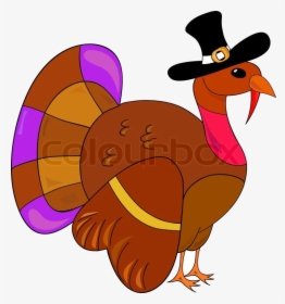 Turkey Clipart For Thanksgiving Day Stock Vector Transparent - Turkey Clipart, HD Png Download, Transparent PNG