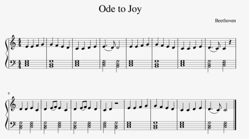 Made Sheet Music For Ode To Joy - Partitura Flauta Mercado Persa, HD Png Download, Transparent PNG