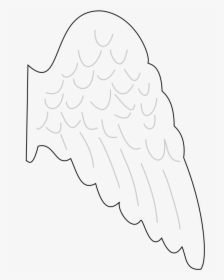 Single Angel Wings Clipart, HD Png Download, Transparent PNG