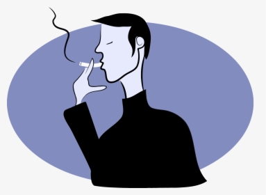 Tobacco Smoking Cigarette Clip Art - Smoking Clipart Png, Transparent Png, Transparent PNG