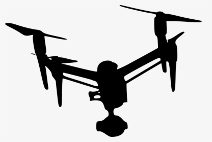 Drone Silhouette, HD Png Download, Transparent PNG