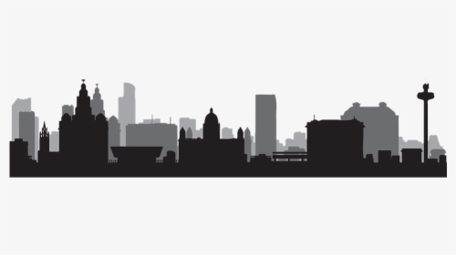 Liverpool, Skyline, England, Cityscape, City - Silhouette Liverpool Skyline, HD Png Download, Transparent PNG