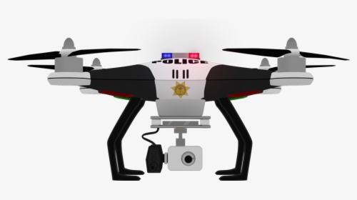 Police Drone Png, Transparent Png, Transparent PNG