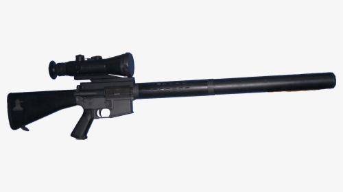 Night Fighting Weapon System Rifle With Nvs Scope - Assault Rifle, HD Png Download, Transparent PNG