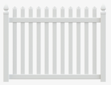Transparent Fence Clipart - Superior 1 1 2 Deluxe Picket Fence, HD Png Download, Transparent PNG