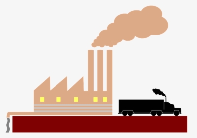Pollution, Waste, Environment, Factory, Industry, Smoke - Truck Air Pollution Png, Transparent Png, Transparent PNG