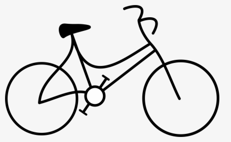 Bicycle Turkey Vector Black And White - Bicycle Clip Art, HD Png Download, Transparent PNG