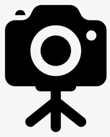 Camera On Tripod Icon, HD Png Download, Transparent PNG