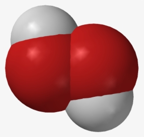 Hydrogen Peroxide Molecule Model, HD Png Download, Transparent PNG