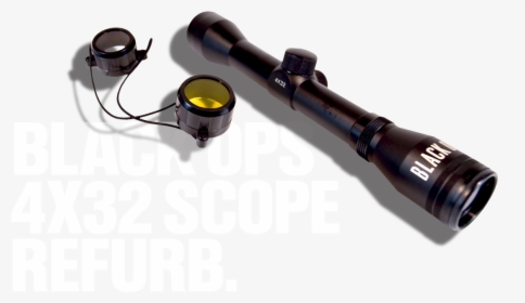 Duplex Reticle Rifle Scope - Monocular, HD Png Download, Transparent PNG