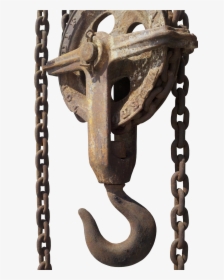 Chain Hoist, Chain, Hook, Rust, Iron Chain, Technology - Rusted Chain Png, Transparent Png, Transparent PNG