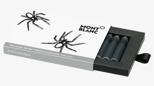 Ink Cartridges, Heritage Spider, Gray - Montblanc Ladies Edition Pearl, HD Png Download, Transparent PNG