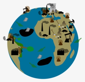 Polluted Earth Clipart Png, Transparent Png, Transparent PNG