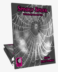 Spindly Spider By Stacy Fahrion   Title Spindly Spider - Spider Web, HD Png Download, Transparent PNG