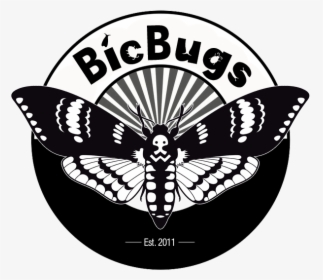 Bicbugs - Deaths Head Moth Logo, HD Png Download, Transparent PNG