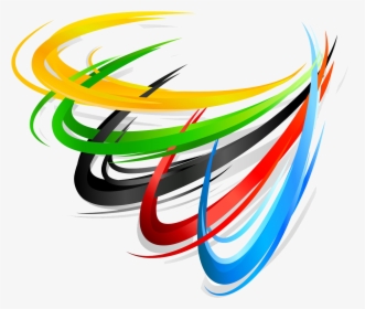 Olympic Rings Png Transparent - Olympic Games Background, Png Download, Transparent PNG