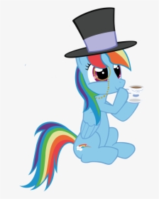 Rainbow Dash Fancy, HD Png Download, Transparent PNG