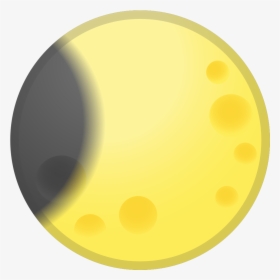 Waning Crescent Moon Icon - Circle, HD Png Download, Transparent PNG