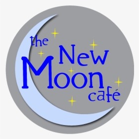 Blue Moon Logo Png - New Moon Cafe, Transparent Png, Transparent PNG