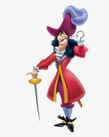 Captain Hook Png - Capitan Hook Peter Pan, Transparent Png, Transparent PNG