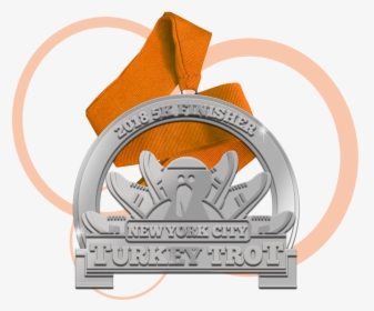 Nyc Turkey Trot - Silver Medal, HD Png Download, Transparent PNG