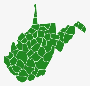 West Virginia Electoral Map 2016, HD Png Download, Transparent PNG
