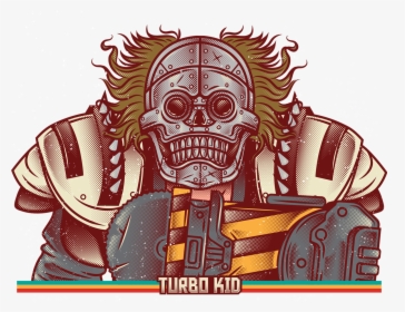 Turbo Kid Skeletron Art, HD Png Download, Transparent PNG