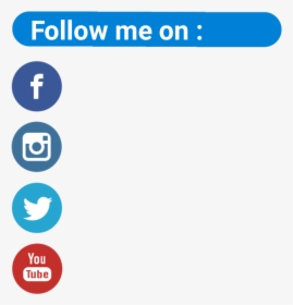 Followme Followmeon Follow Instagram Facebook Twitter - Follow Me On Instagram And Twitter, HD Png Download, Transparent PNG