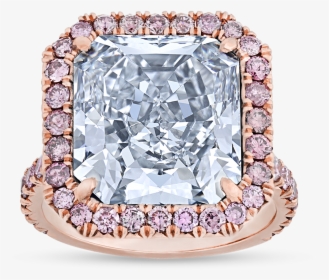 Fancy Blue Diamond Ring, - Diamond, HD Png Download, Transparent PNG