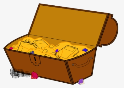 Free Chest Download Clip - Royalty Free Treasure Box, HD Png Download, Transparent PNG