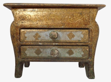 Transparent Gold Chest Png - Chest Of Drawers, Png Download, Transparent PNG