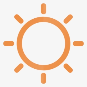 Icons With Color Hdr - White Sun Emoji, HD Png Download, Transparent PNG
