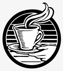 Cup Of Coffee Svg Clip Arts - Coffee Picture Black And White, HD Png Download, Transparent PNG