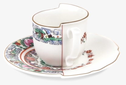 Seletti Hybrid Collection, Tamara Coffee Cup & Saucer-0 - Seletti Hybrid Tamara, HD Png Download, Transparent PNG