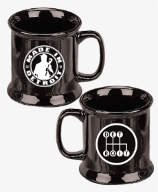 Mid & Shifter Coffee Mug - Made In Detroit, HD Png Download, Transparent PNG
