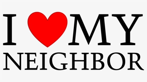 I Love My Neighbor Words - Georgian College, HD Png Download, Transparent PNG