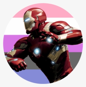 Iron Man Pride Icons (part 3) - Iron Man And Winter Soldier, HD Png Download, Transparent PNG