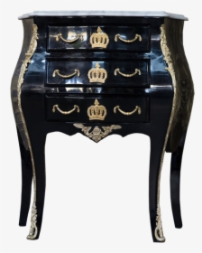 Pompöös By Casa Padrino Baroque Chest With 3 Drawers - End Table, HD Png Download, Transparent PNG