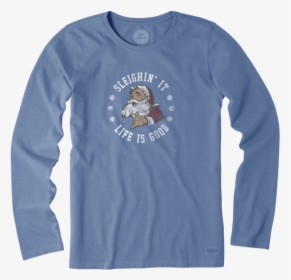 Transparent Santa Boots Png - Long-sleeved T-shirt, Png Download, Transparent PNG