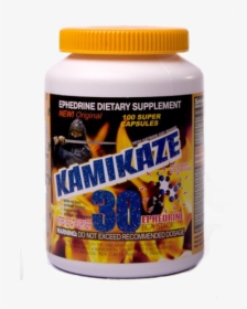 Ephedrine Kamikaze , 100 Caps, 30 Mg/cap, HD Png Download, Transparent PNG