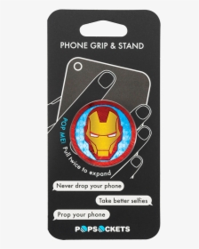 Popsocket Iron Man Avengers Marvel Phone Grip And Stand - Ron Jon Popsockets, HD Png Download, Transparent PNG