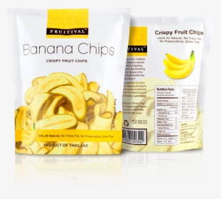 Banana Chips Nutrition Facts, HD Png Download, Transparent PNG