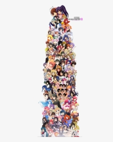 Collage De Anime Png, Transparent Png, Transparent PNG