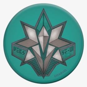 Image Of Captain Marvel Teal - Emblem, HD Png Download, Transparent PNG